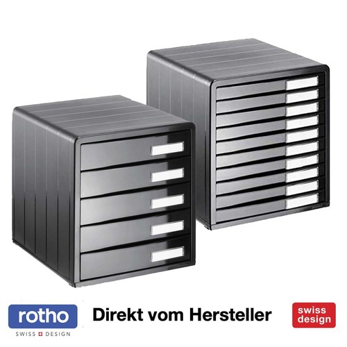 Rotho schubladenboxset 2tlg - schubladenboxset,