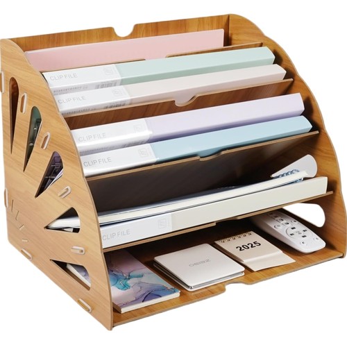 Büro dokumentenhalter holz - dokumentenhalter,